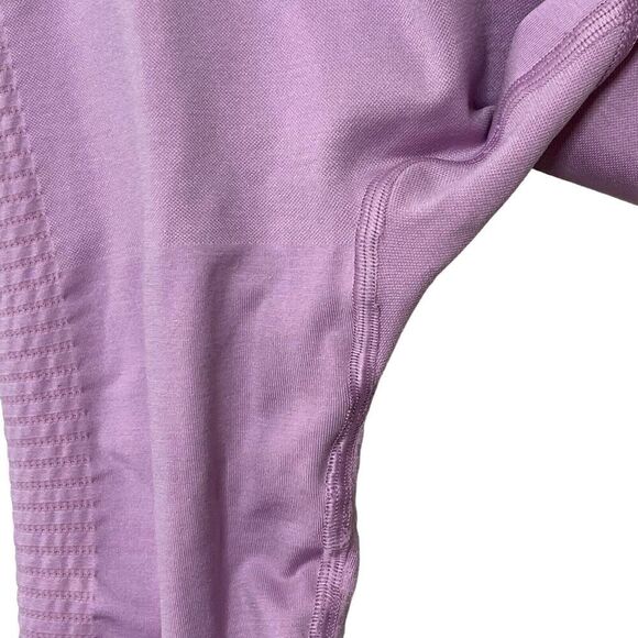 Alphalete Halo Seamless Leggings Bloom Pink Size Small High Rise 25in Stretch - Picture 7 of 11